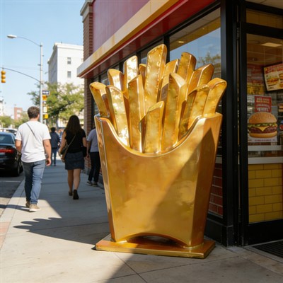 نحت طعام كبير